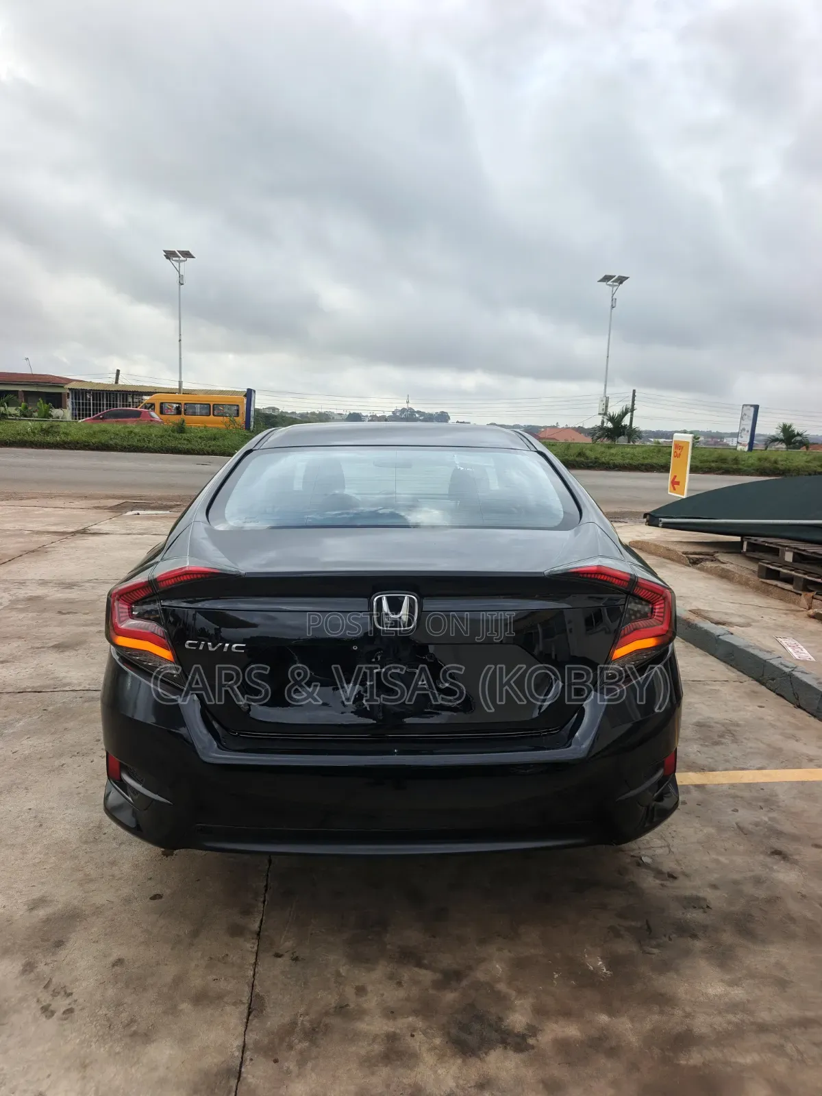 Honda Civic LX Sedan 2020 Black