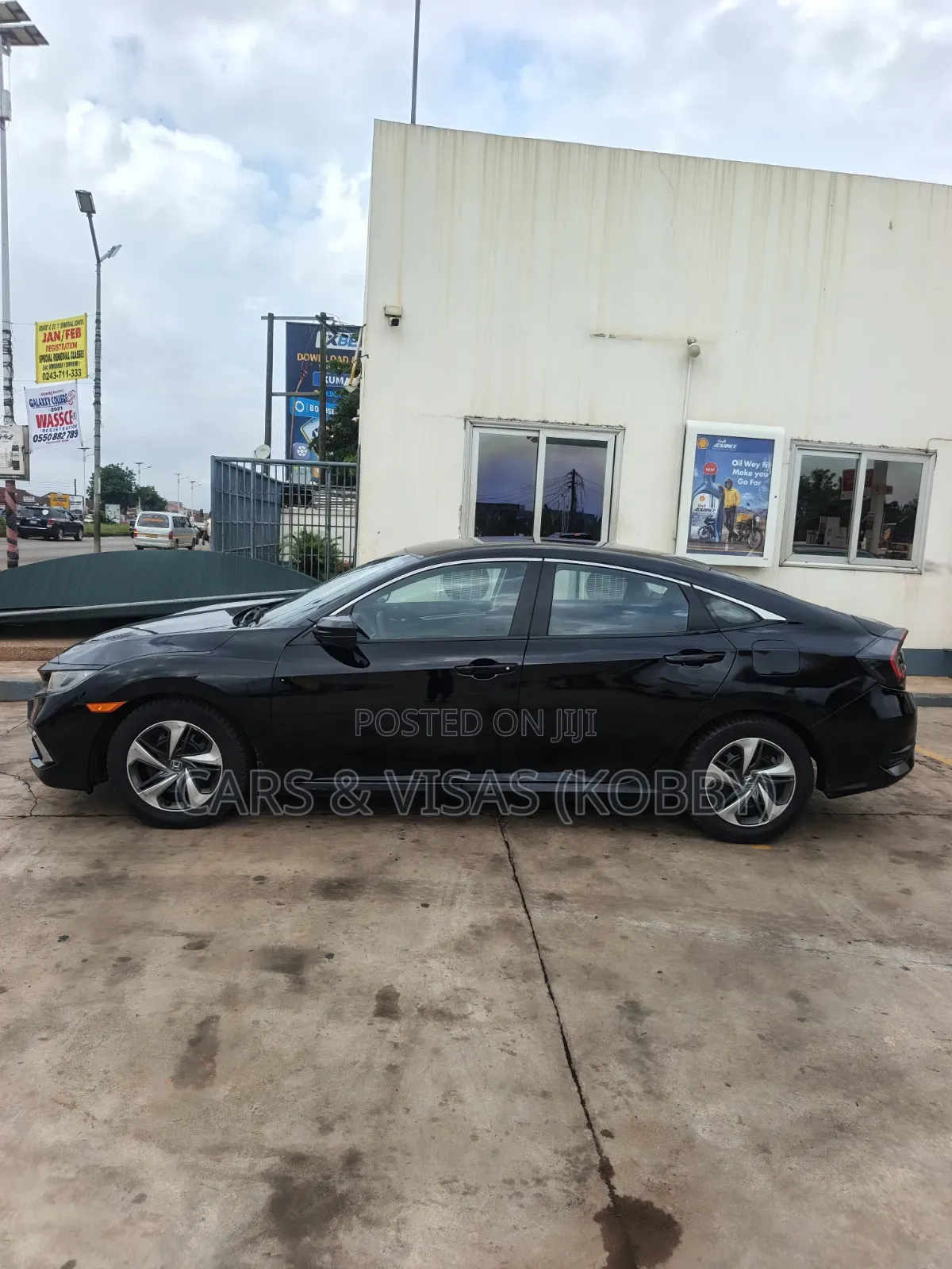 Honda Civic LX Sedan 2020 Black