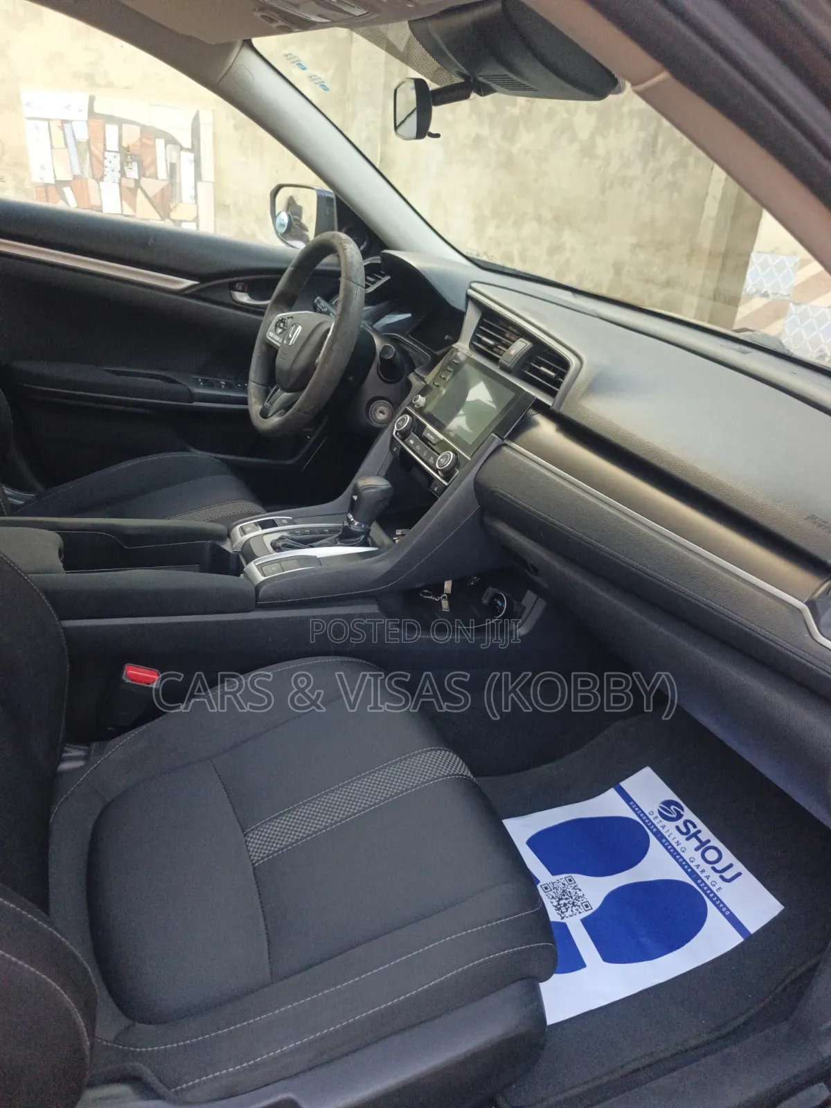 Honda Civic LX Sedan 2020 Black