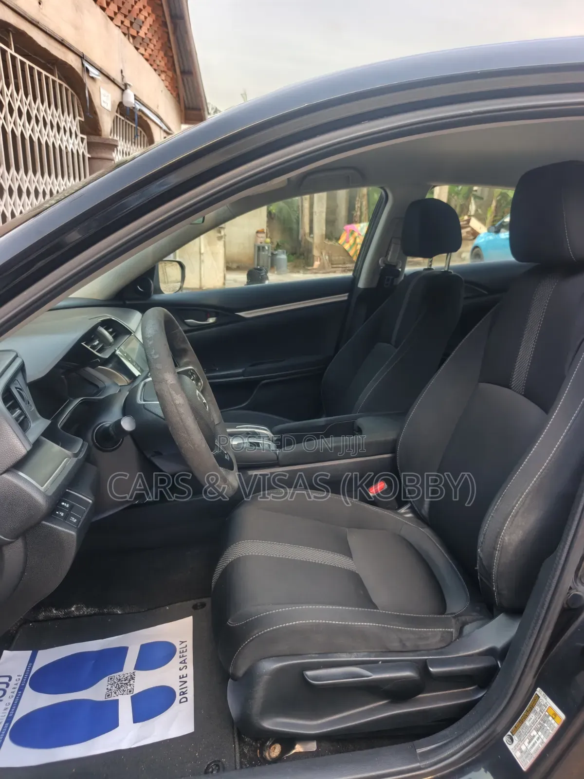 Honda Civic LX Sedan 2020 Black