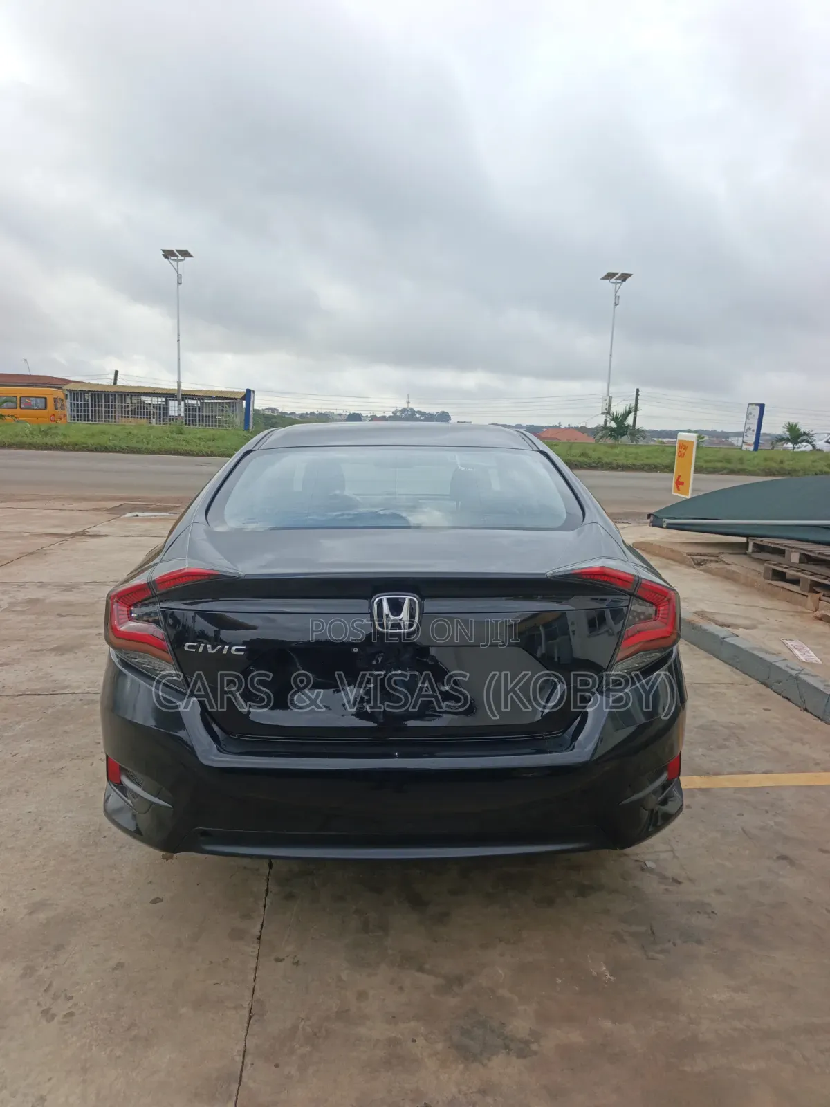 Honda Civic LX Sedan 2020 Black