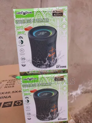SWEET VOCAL ST-V202 Wireless Speaker - HIFI 360° Surround Sound