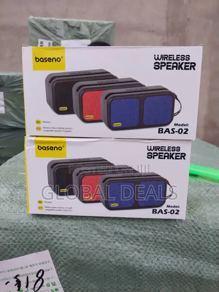 Baseno BAS-02 Wireless Speaker - Bluetooth Speaker
