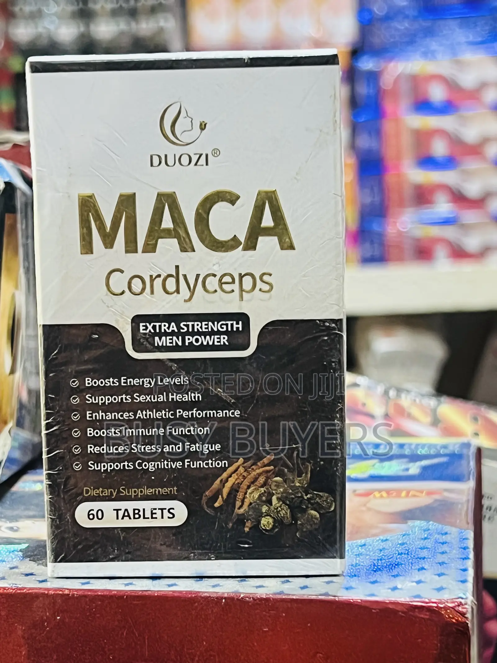 Maca Cordyceps Extra Strength Men Power •