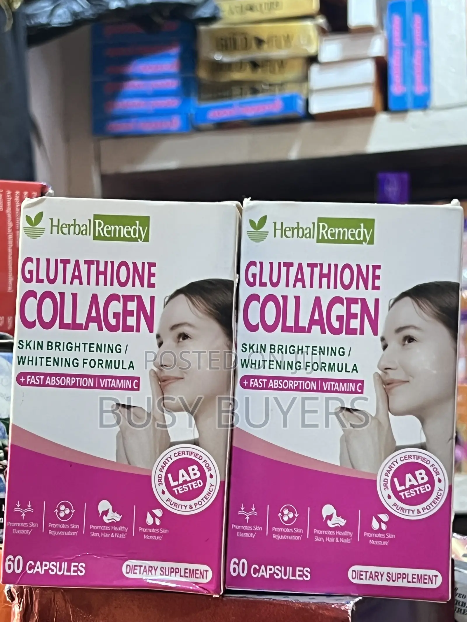 Glutathione Collagen Skin Brightening / Whitening Formula