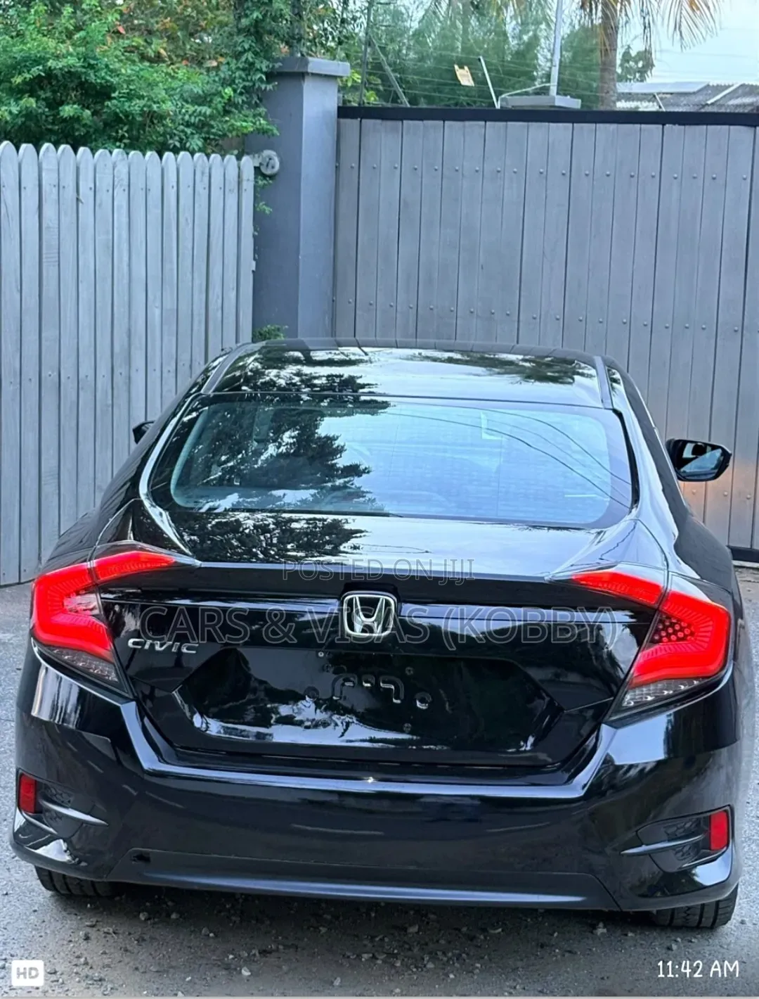 Honda Civic LX Sedan 2020 Black