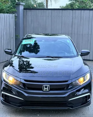 Honda Civic LX Sedan 2020 Black