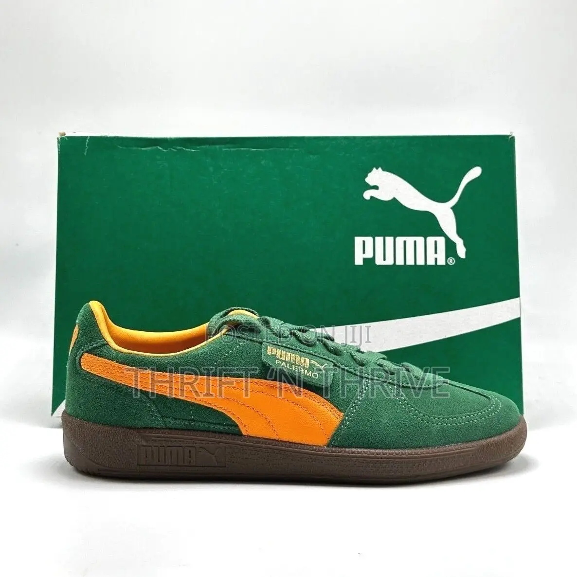 Green and Orange Puma Palermo