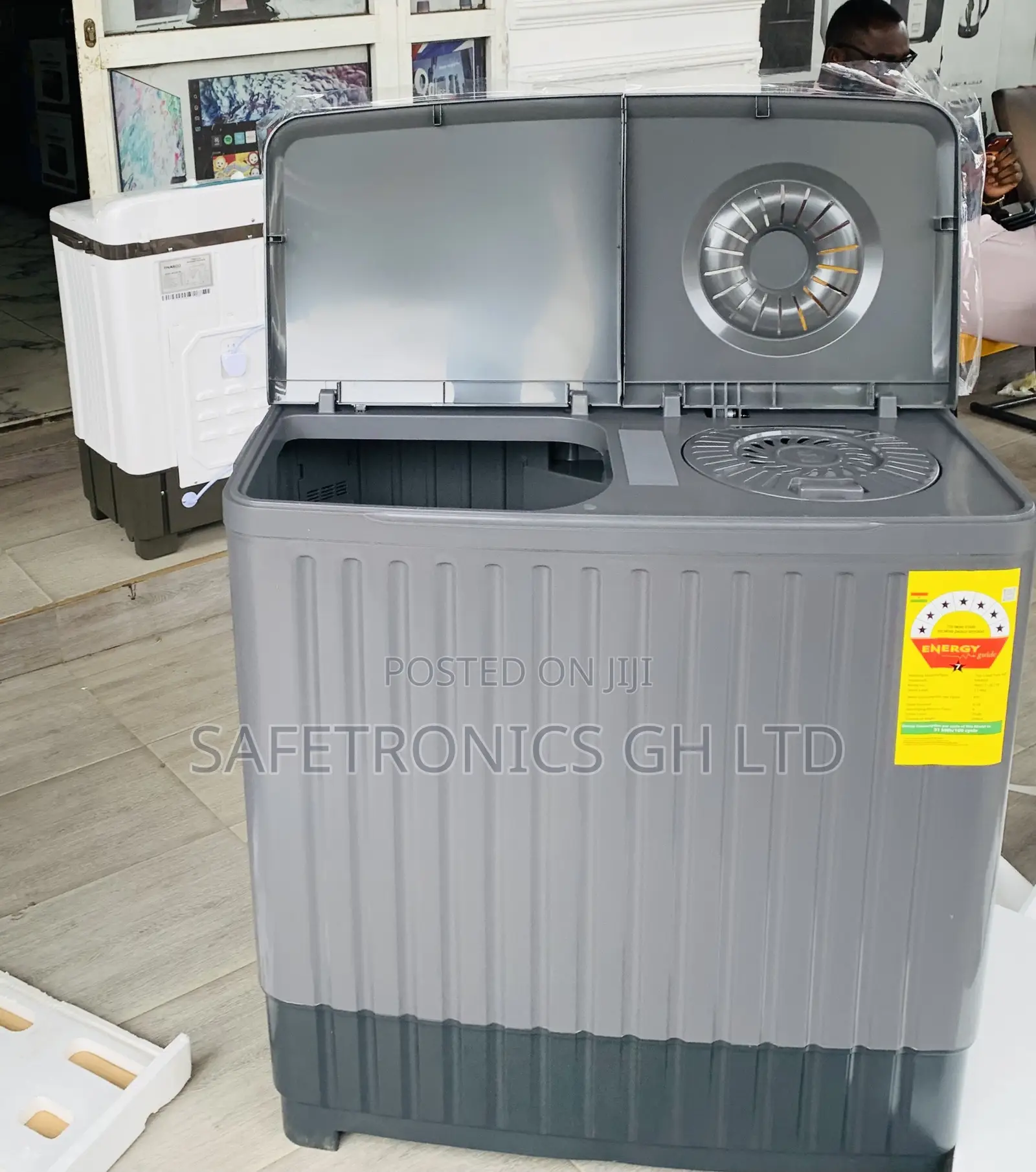 (Grey) TopLoad Secure 7kg Aqua-Care Nasco WashingMachine