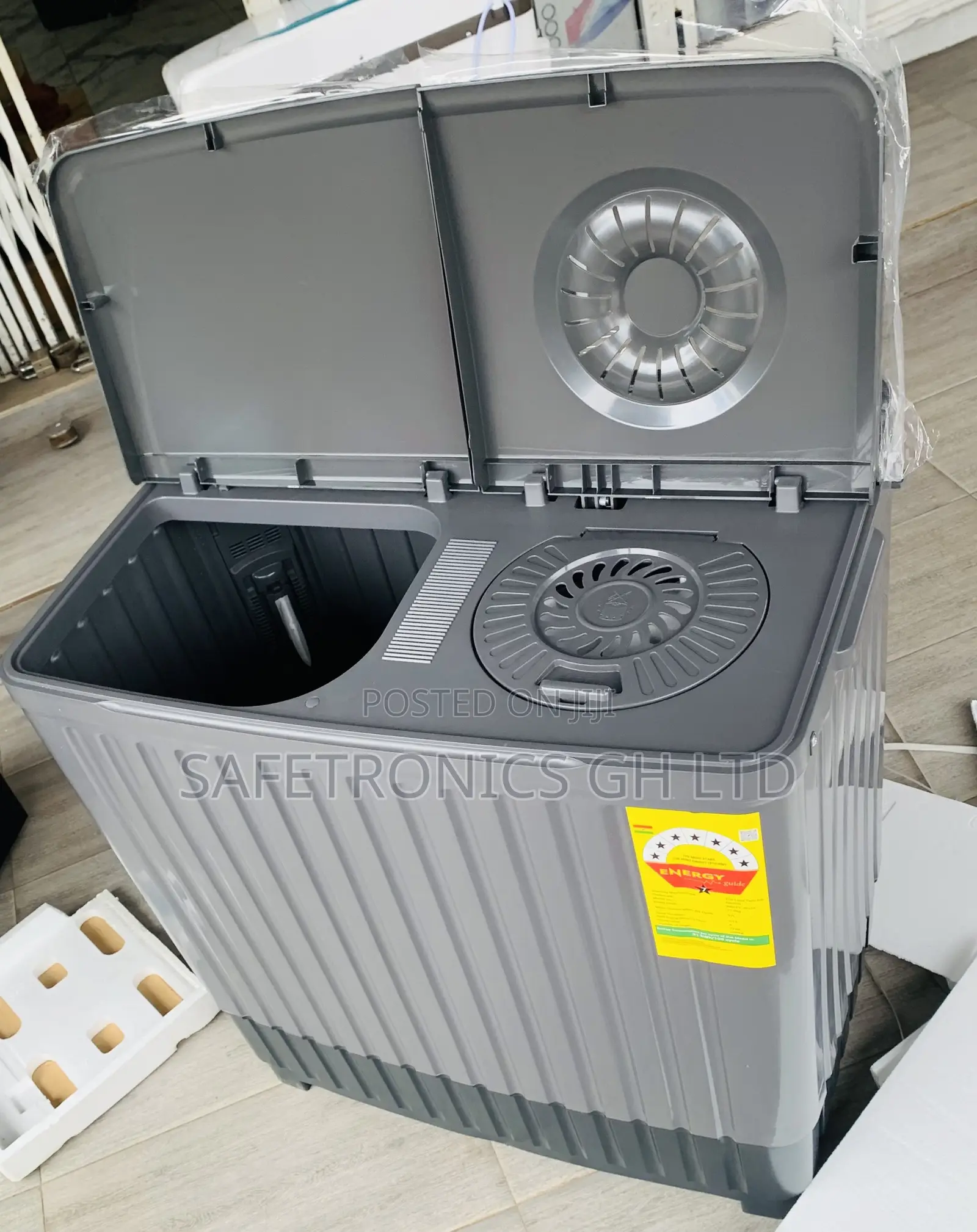 (Grey) TopLoad Secure 7kg Aqua-Care Nasco WashingMachine
