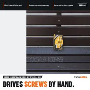 Screw Driver Yellow Series Set 7Pcs (Old Red) - SGS1040