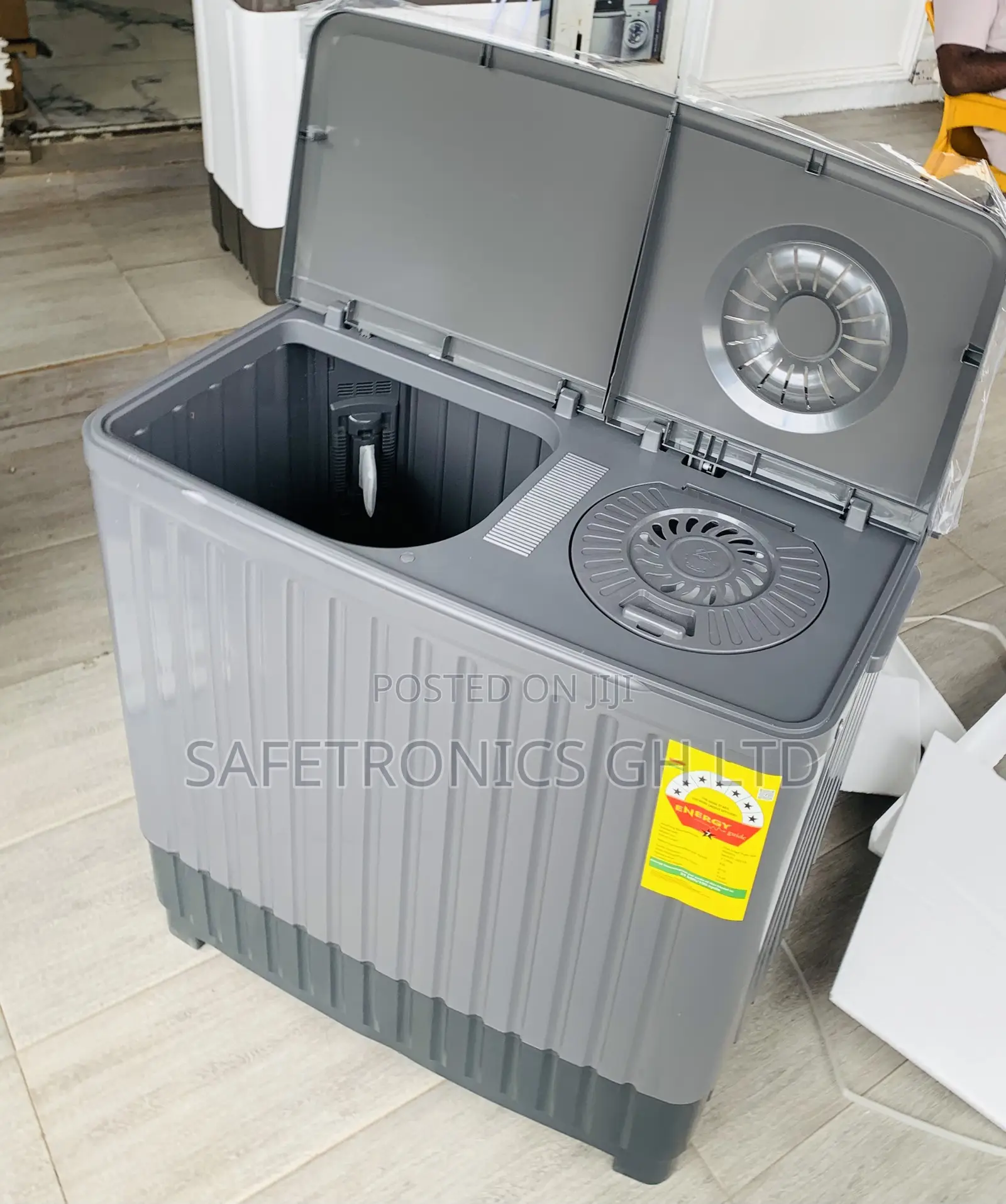 Original (Grey) 7kg TopLoad Nasco Aqua-Clean WashingMachine