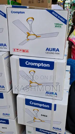 Original Crompton Long and Medium Blade Fan