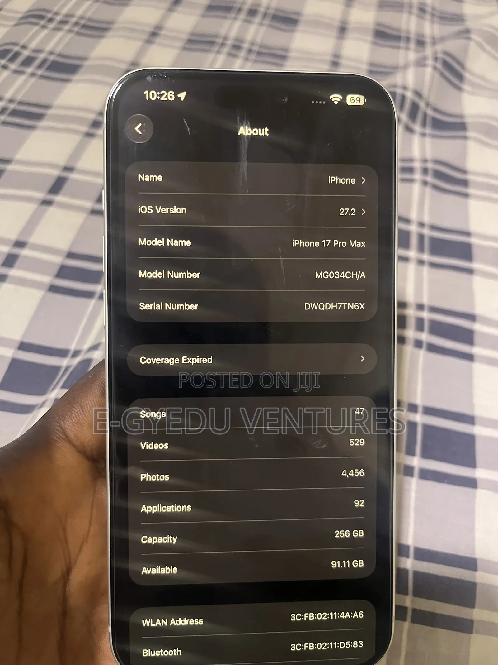 New Apple iPhone 17 Pro Max 256 GB Silver