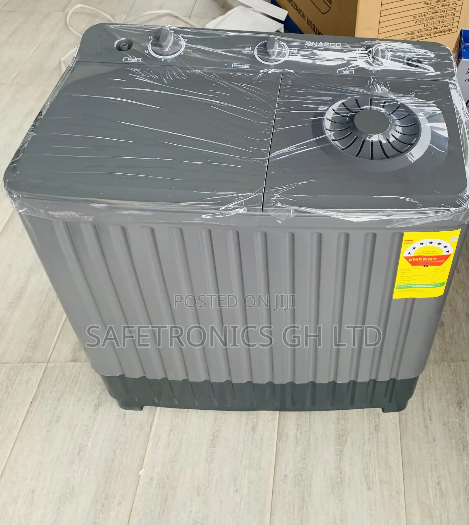 Nasco Spin-Dying 7kg TopLoad WashingMachine
