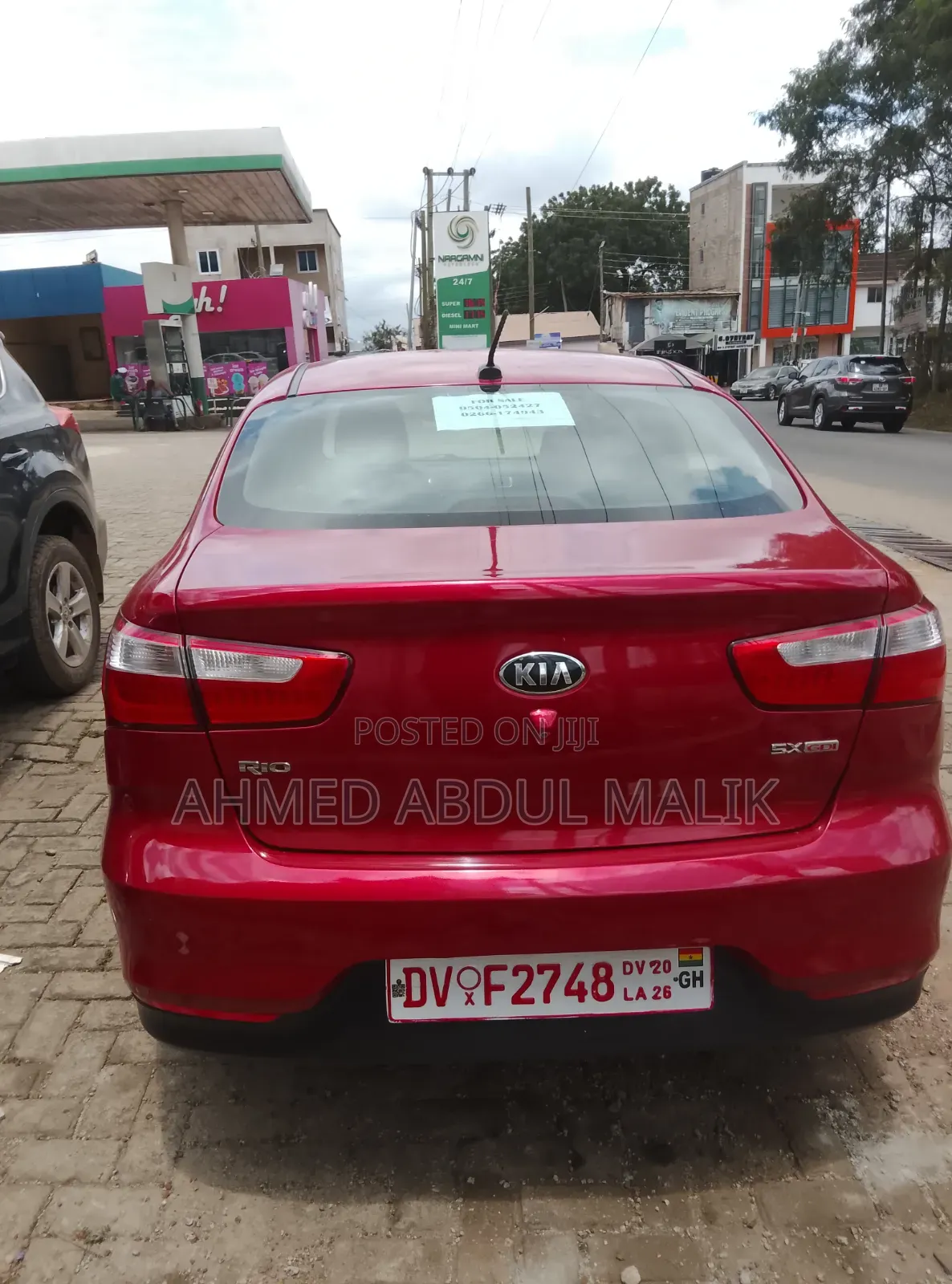 Kia Rio 2016 Red