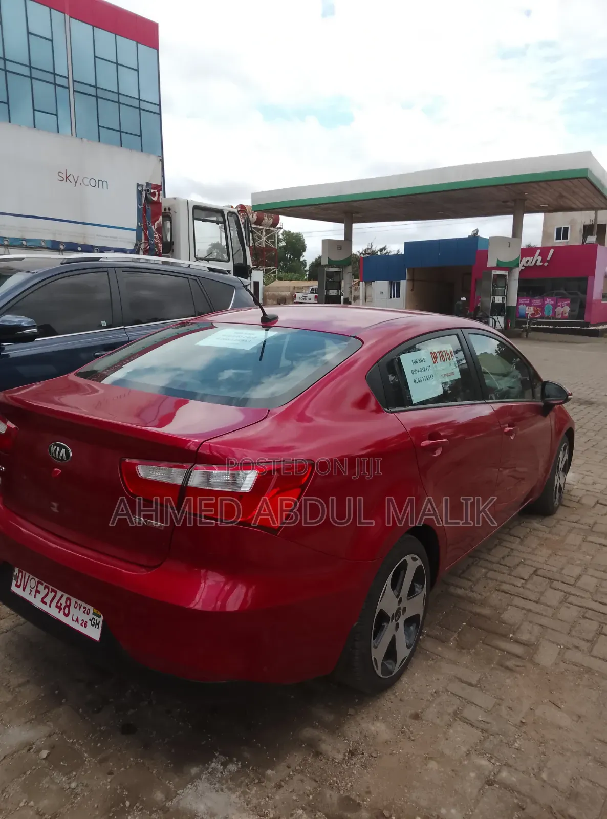 Kia Rio 2016 Red