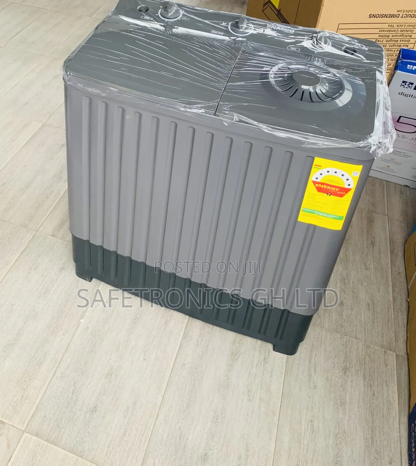 Valuable (Grey) 7kg Nasco TopLoad Spin-Tech WashingMachine