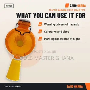 Traffic Warning Light Solar Type - 212207