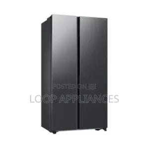 Wifi Embedded Samsung 583Ltrs Side by Side RS57DG4000B4GH Fridge