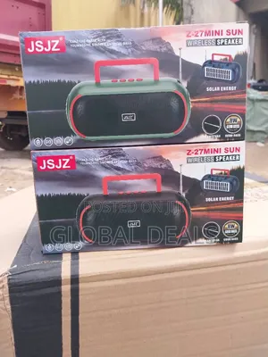 JSJZ Z-27 Mini Sun Wireless Speaker -Solar Energy 8W Good Bass Speaker