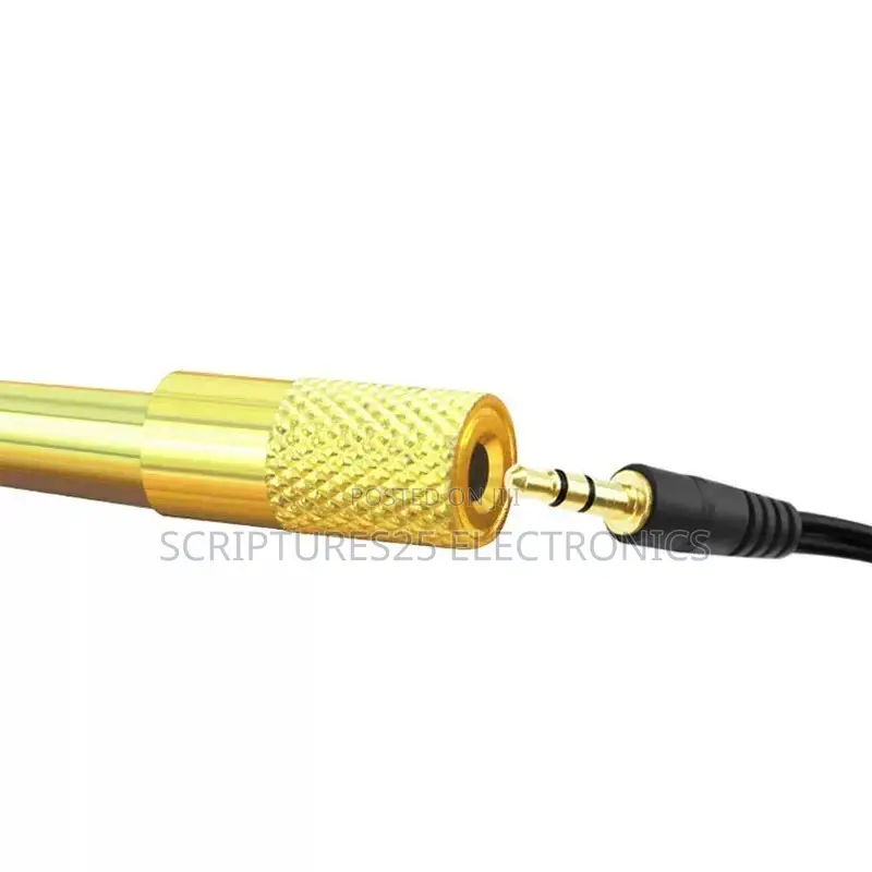 10 Pieces of 3.5mm to 6.35mm Stereo Audio Converter Adapters