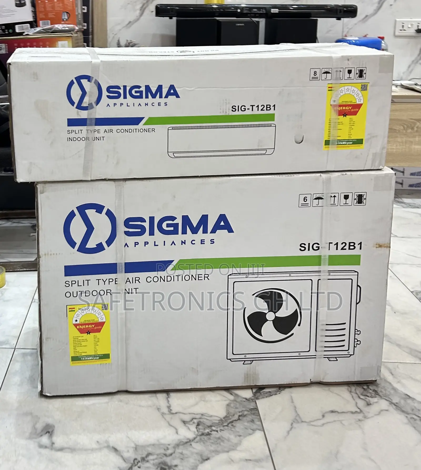 Cool-Comfort Stigma 1.5hp Split White AIRCONDITIONER