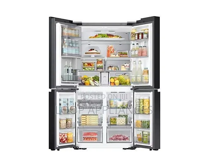AI Ice Maker Samsung 650Ltrs Bespoke 4 Door RF65DB970E22 Fridge