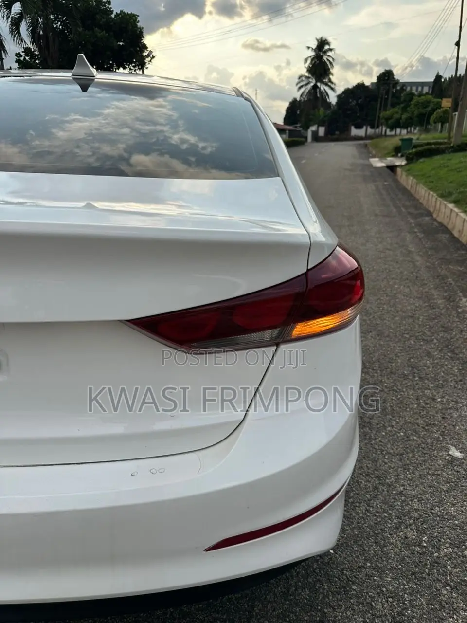 Hyundai Elantra Sport 2018 White