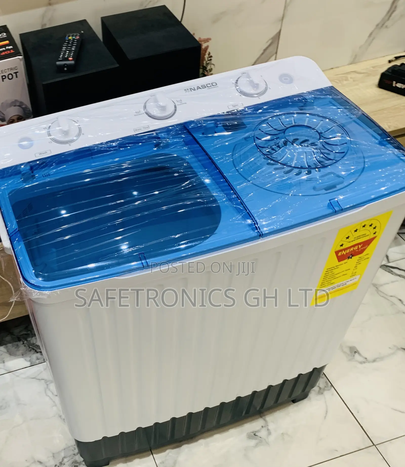 Recommend 11kg White TopLoad Nasco WashingMachine (Aqua-Glow)