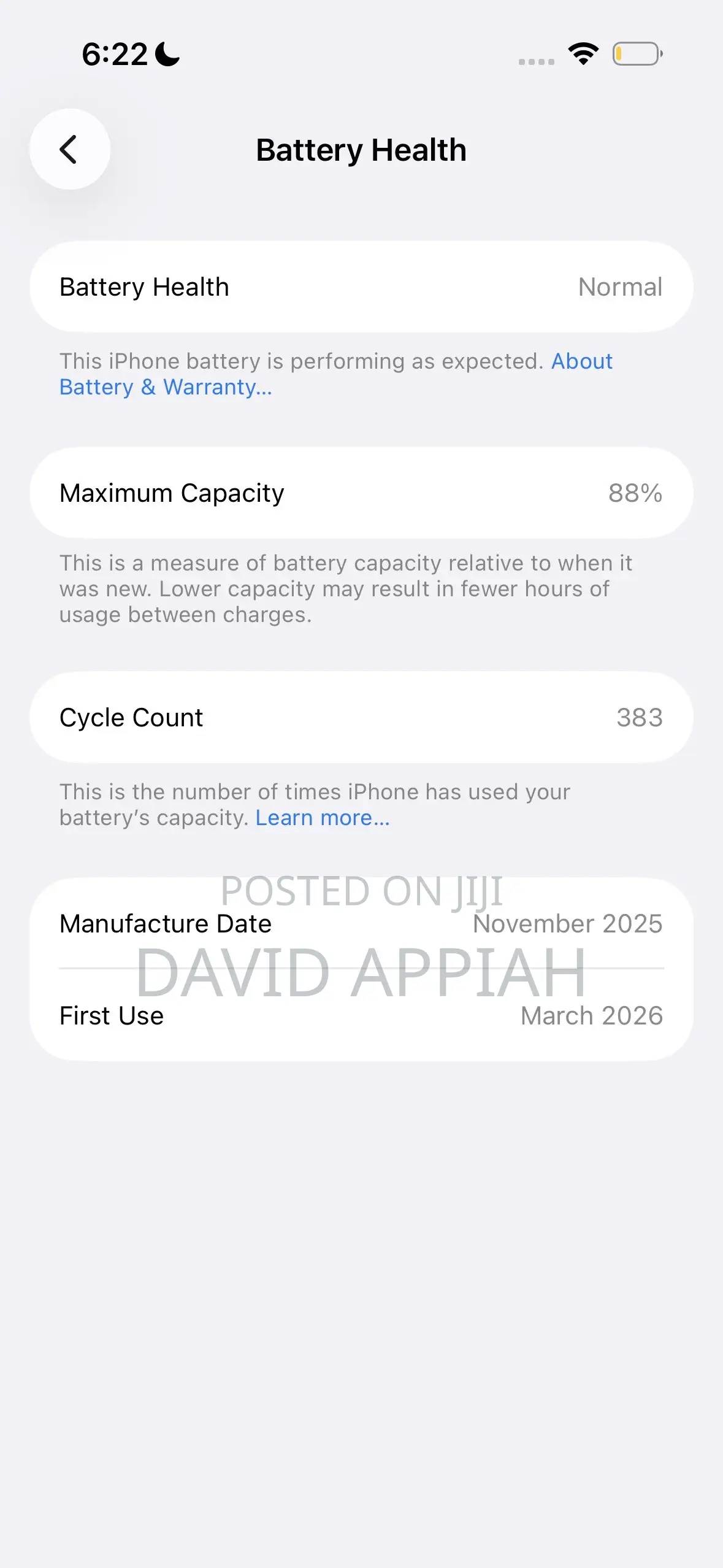 Apple iPhone 15 128 GB White