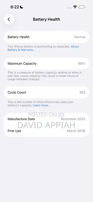 Apple iPhone 15 128 GB White