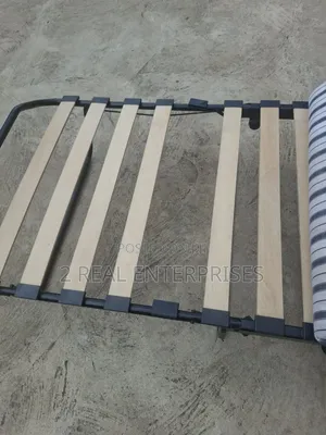 Folding Metal Frame Guest Bed With Foam Mattress Pre Owned UK