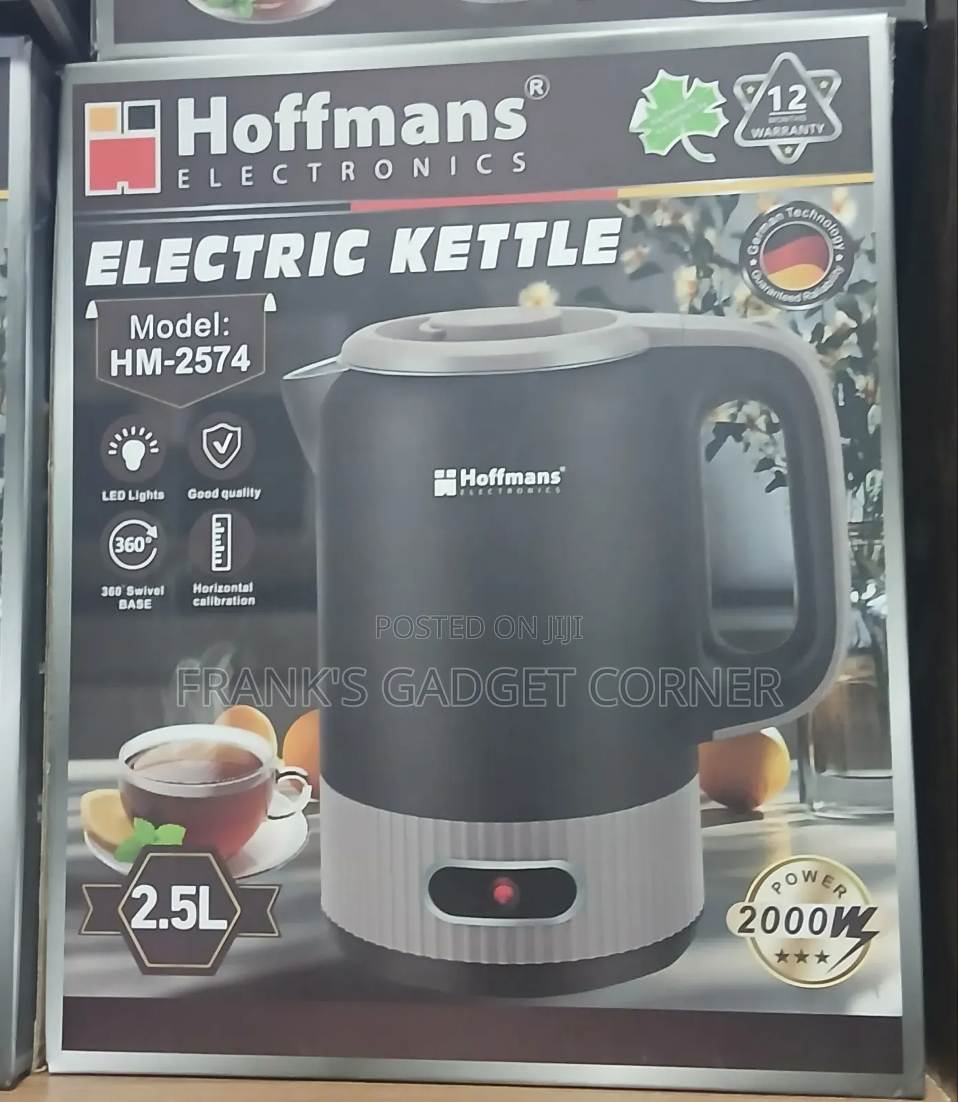 Hoffmans Electric Kettle – HM-2574