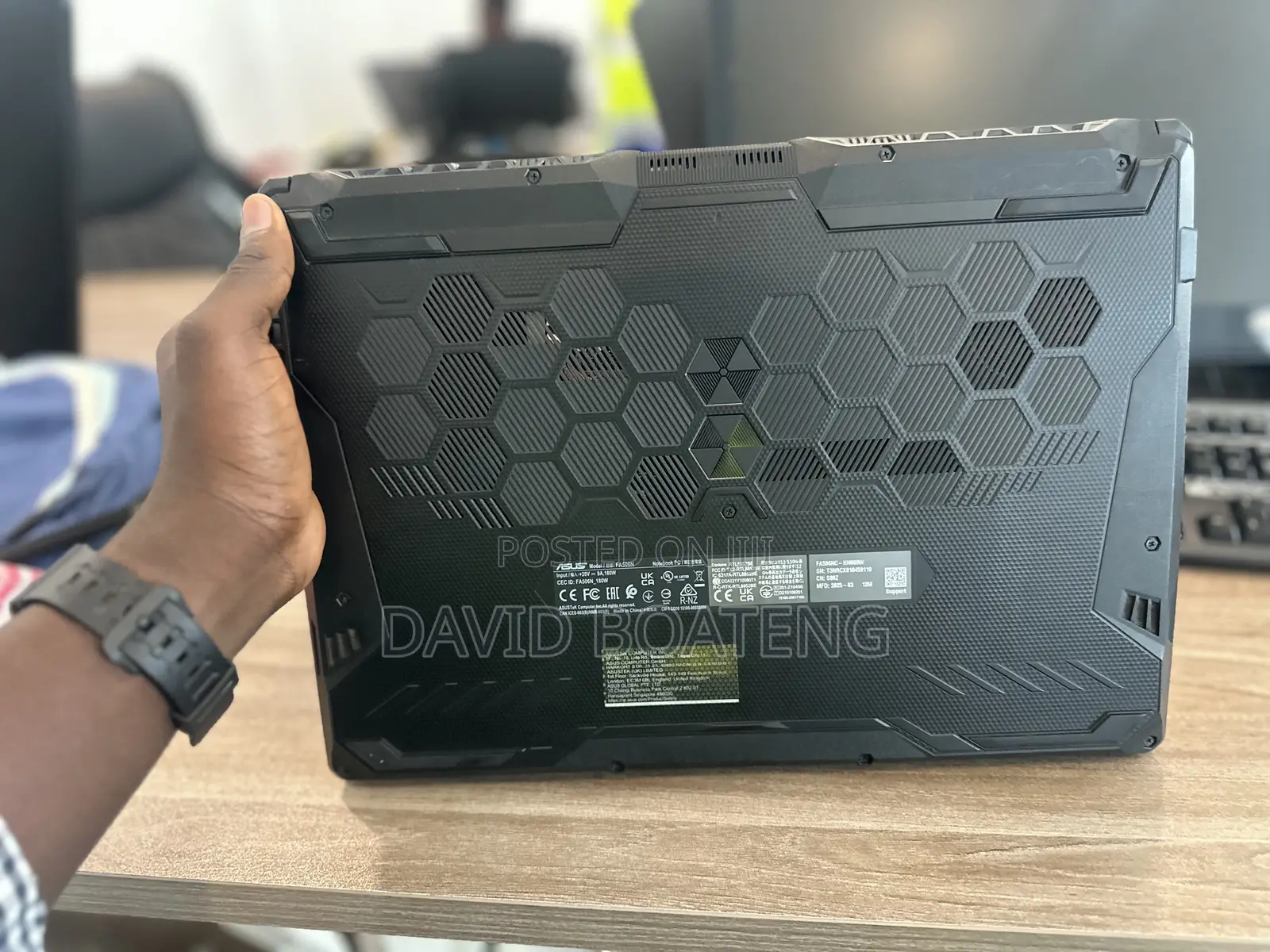 Laptop Asus TUF Gaming A15 16GB AMD Ryzen 5 SSD 1T