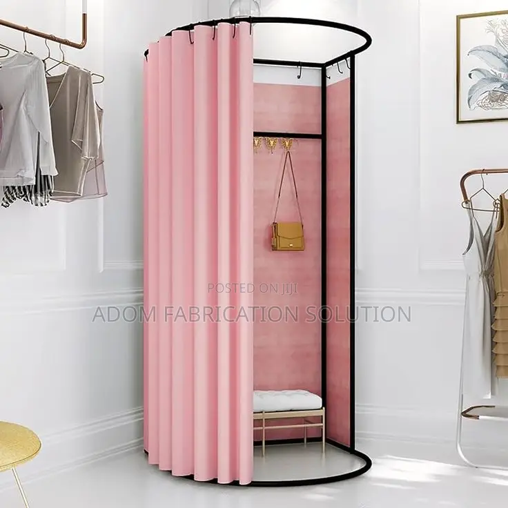 Portable Changing Room / Fitting Room With Curtain for Boutique