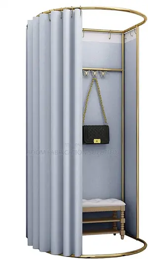 Portable Changing Room / Fitting Room With Curtain for Boutique