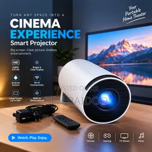Ultra HD Smart Projector (Gaming,TV Shows & Movies)