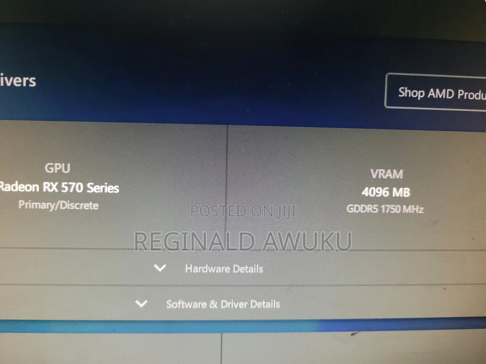 Rx570 4GB ASUS Oc
