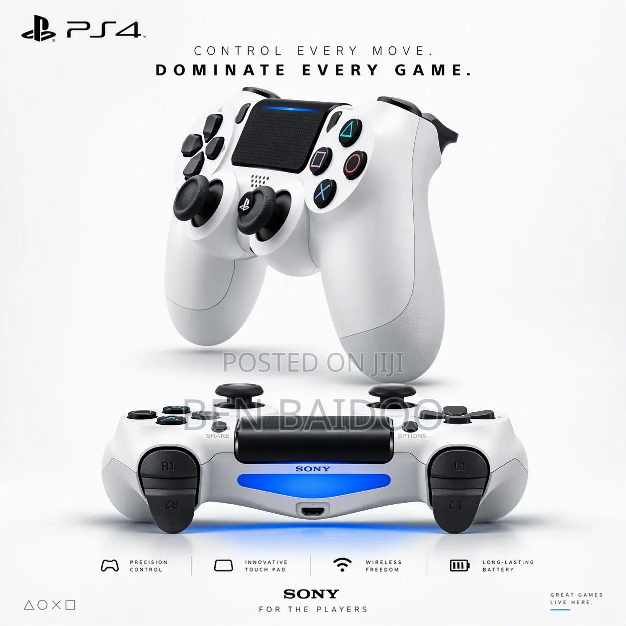 PlayStation 4 Game Pad (Authentic)