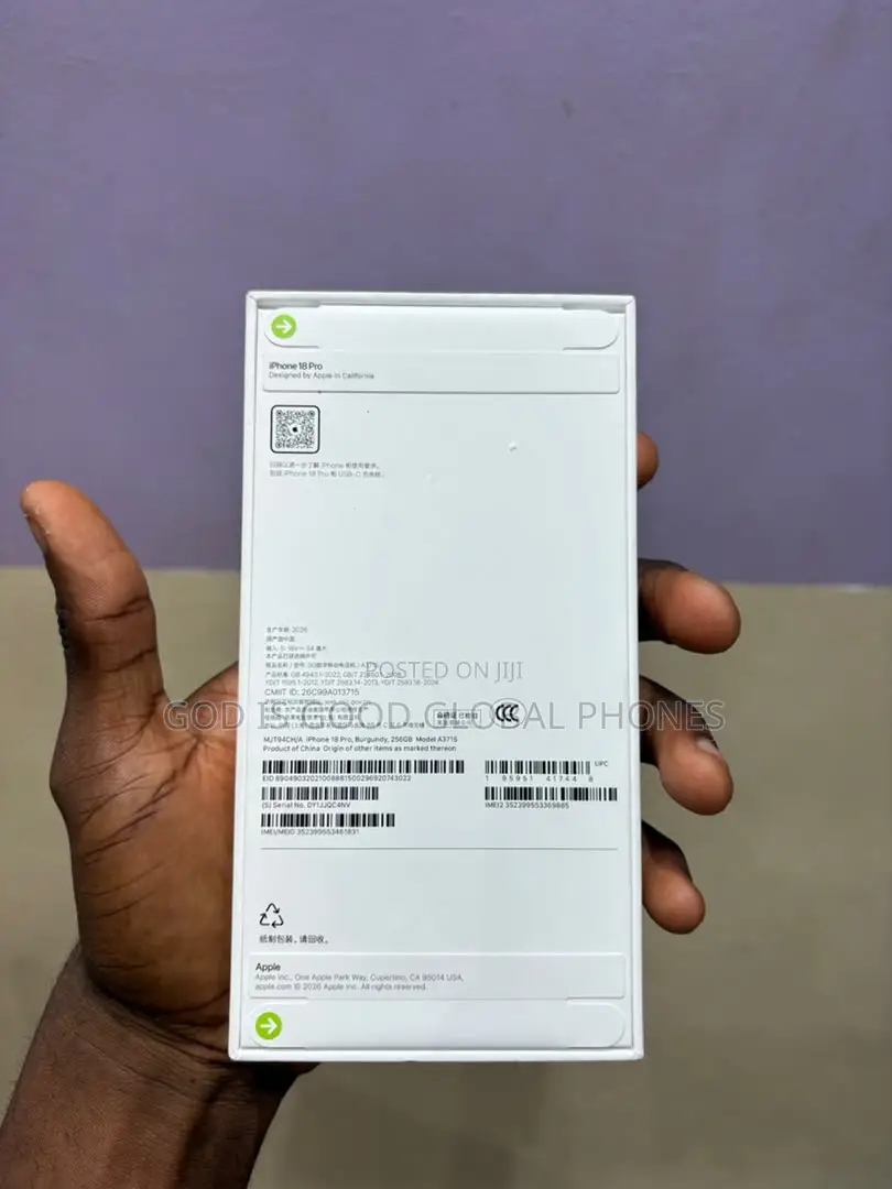 New Apple iPhone 18 Pro 256 GB