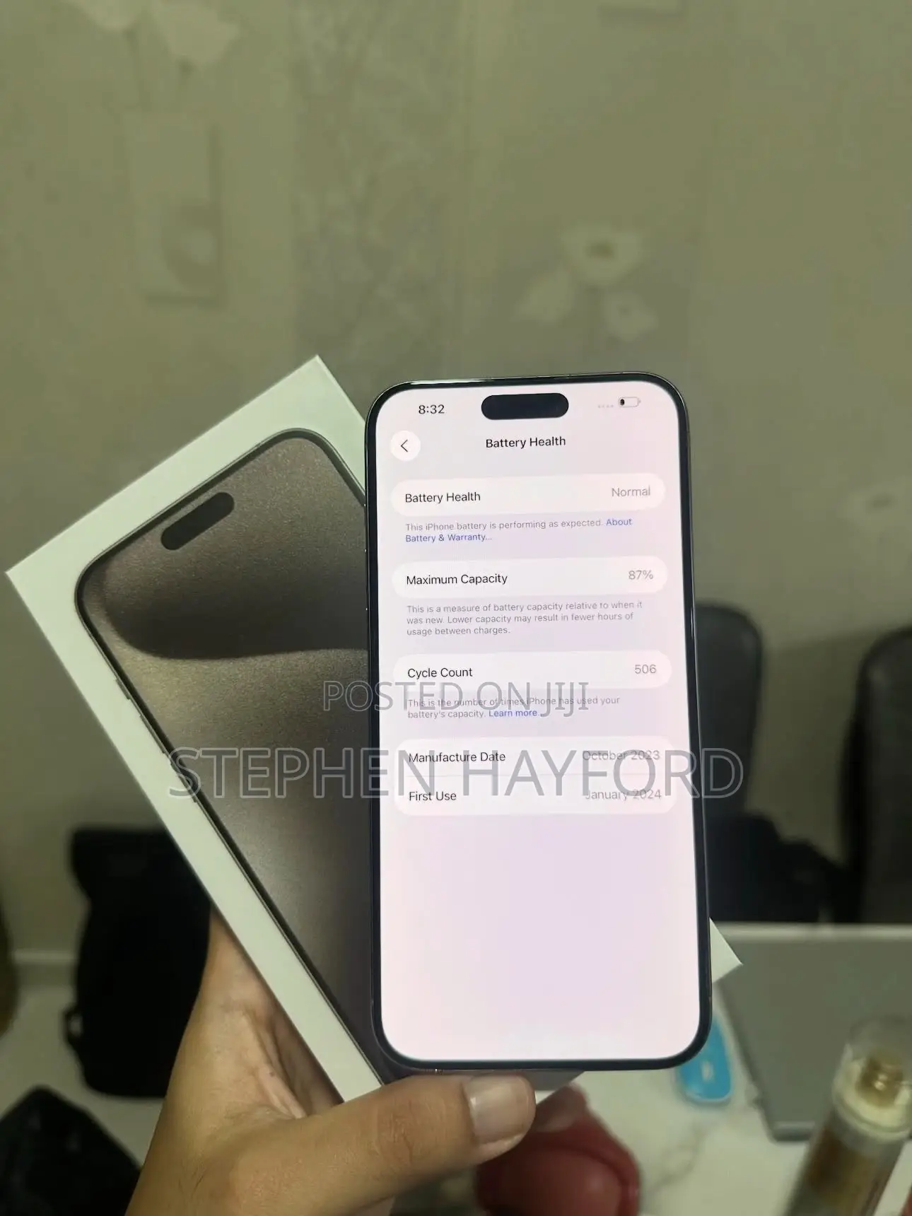 Apple iPhone 15 Pro Max 256 GB Silver