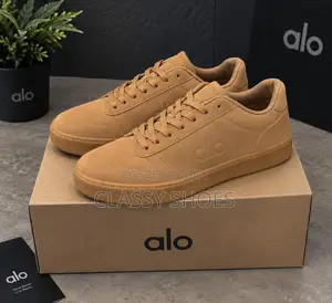 Alo Brown Suede