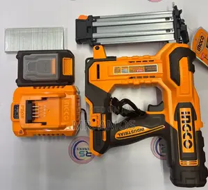50mm Cordless Brad Nailer + 2x2.0Ah Batteries+1000PCs Nails-Bnli500857
