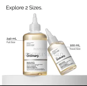 The Ordinary Glycolic Acid 7% Exfoliating Toning Solution (100 &240ml)