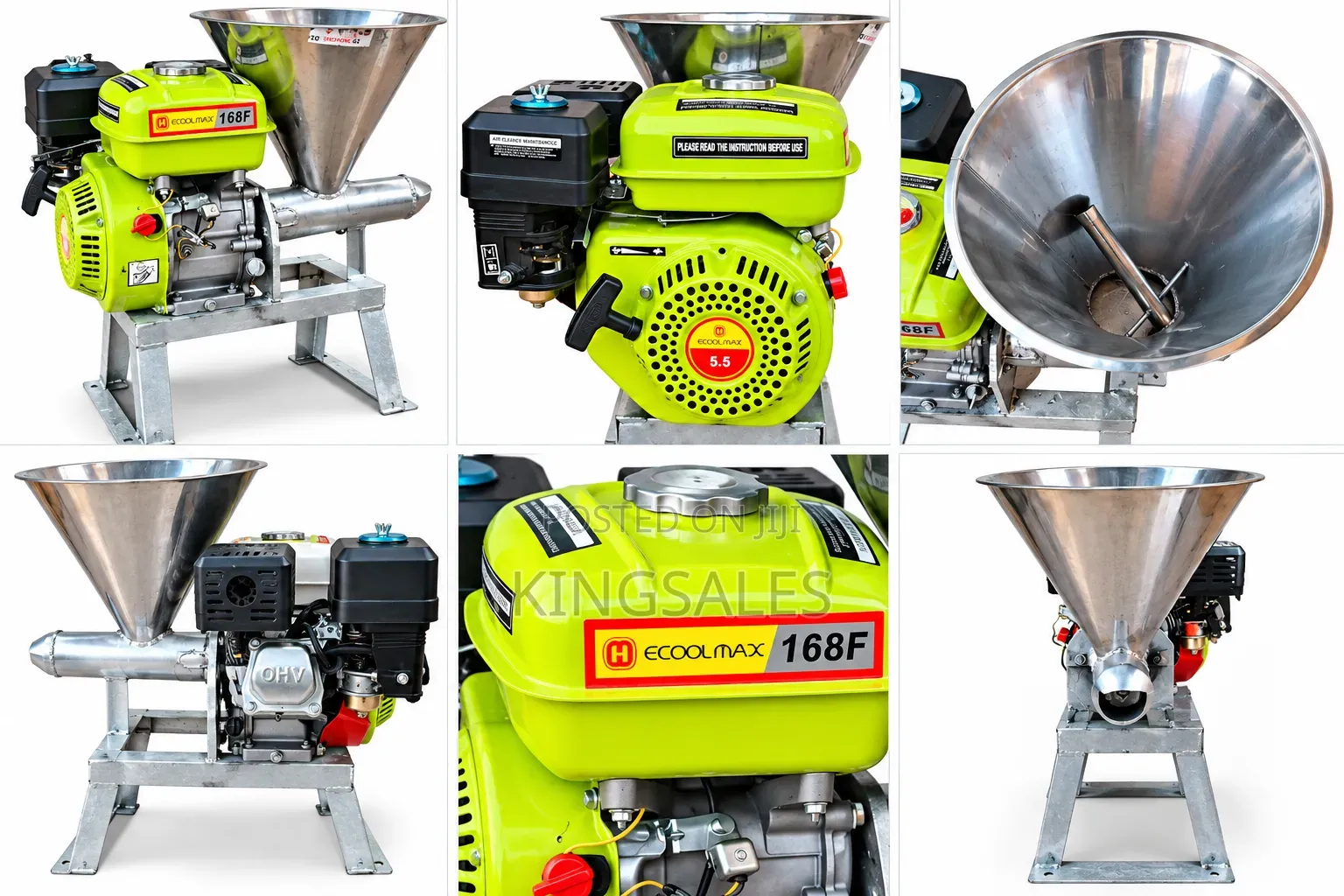 Petrol-Powered Fufu Pounding & Processing Machine