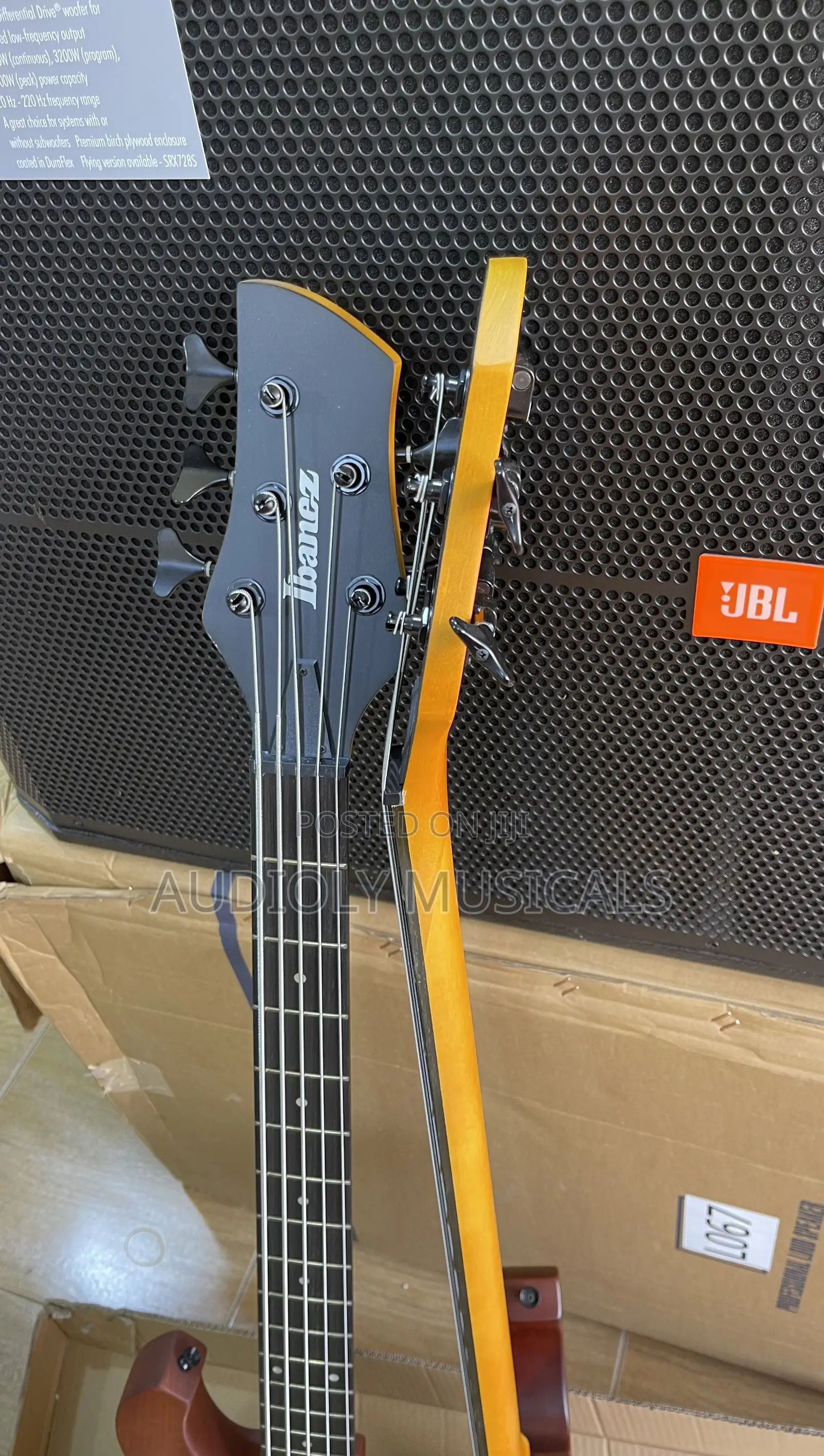 24 Frets IBANEZ Active Bass Guitar