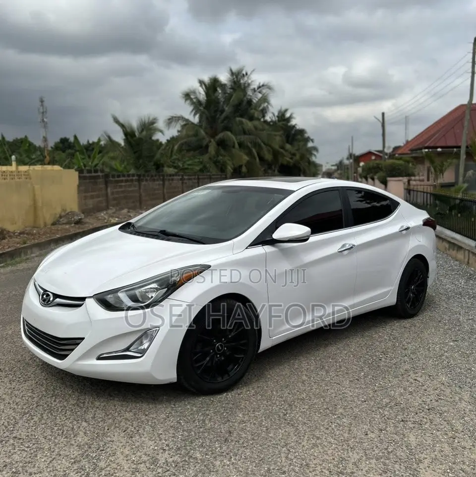 Hyundai Elantra 2014 White