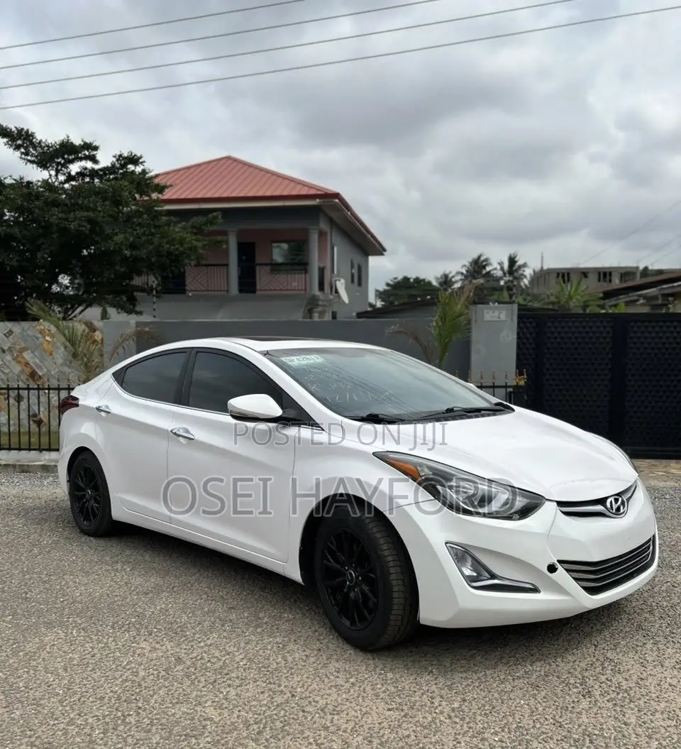 Hyundai Elantra 2014 White