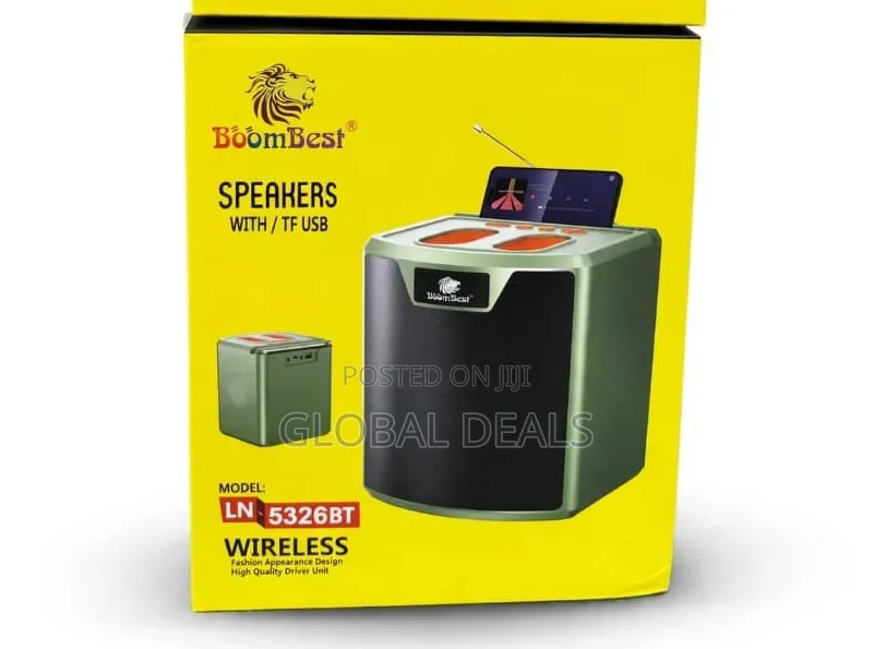 BoomBest LN-5326BT Wireless Speaker - Portable Bluetooth Speaker